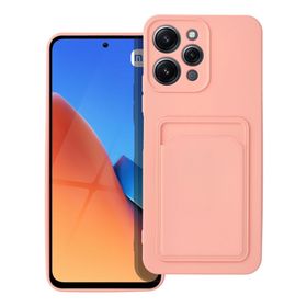 Etui na Xiaomi Redmi 12 4G Card Case różowe