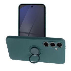 Etui na Samsung S24 FE Silicone Ring zielone