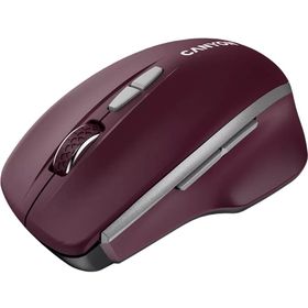 Myszka bezprzewodowa BT 1600 dpi CANYON MW-21 czerwona