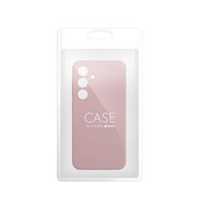 Futerał do Motorola G86 5G Silicone 2mm pudrowy róż