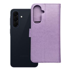 Etui z klapką na Samsung A57 5G Mezzo Book łapacz snów fioletowe
