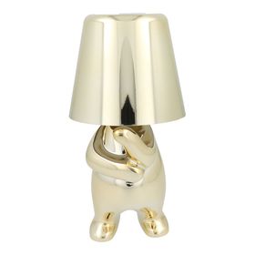 Lampka nocna GOLD MAN Art Deco stojący (wzór 3) MLTL