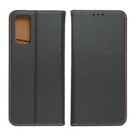 Etui z klapką na Samsung A17 Smart Pro Book skórzane czarne