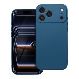 Etui na iPhone 17 Pro Max / 18 Pro Max (low camera edge) Matt niebieskie