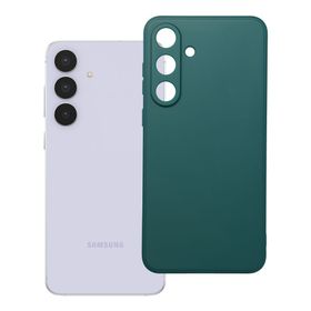 Etui na Samsung S25 FE Matt ciemnozielone