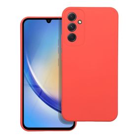 Etui na Samsung A34 5G Silicone brzoskwiniowe