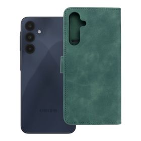 Etui z klapką na Samsung A16 5G Tender Book zielone
