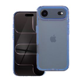 Etui na iPhone 17 AIR Matrix Clear niebieskie
