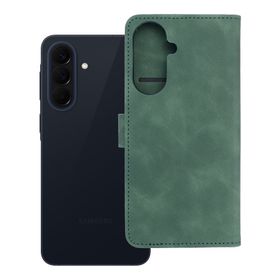 Etui z klapką na Samsung A57 5G Tender Book zielone