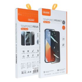 Szkło Hartowane 6D Pro Veason Privacy Glass - do Iphone 17 Pro Max czarny