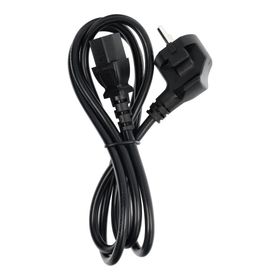 Kabel zasilający do komputera PC / drukarka / monitor 230V 16A 1,5 m czarny