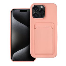 Etui na iPhone 15 PRO MAX Card Case różowe