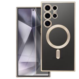 Etui na Samsung A08 Electro Mag Cover zgodne z MagSafe złote