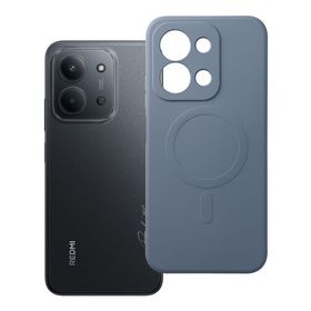 Etui na Xiaomi Redmi 15C (173,16 x 81,07 x 8,2) Silicone Mag Cover zgodne z MagSafe (camera protection) jasnoniebieskie