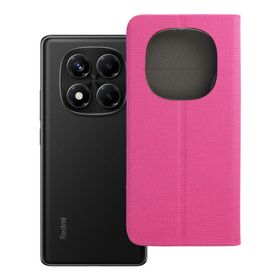 Etui z klapką na Xiaomi Redmi NOTE 14 PRO 4G Sensitive Book różowe