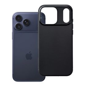 Etui na iPhone 17 Pro Max / 18 Pro Max (low camera edge) Carbon Premium czarne