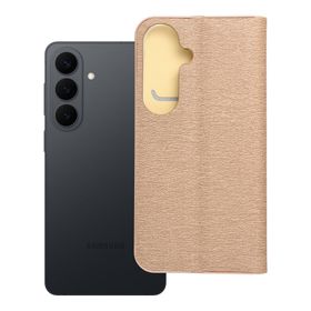 Etui z klapką na Samsung S26 Luna Book Gold złote