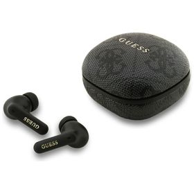 Słuchawki bezprzewodowe douszne Guess TWS ENC 4G Classic Metal Logo czarne