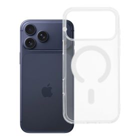 Etui na iPhone 17 Pro Max / 18 Pro Max (low camera edge) Clear Mag Cover (Str) zgodne z MagSafe transparentne