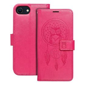 Etui z klapką na iPhone 7 / 8 / SE 2020 / SE 2022 Mezzo Book łapacz snów magenta