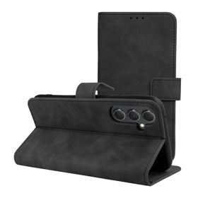 Etui z klapką na Samsung A54 5G Tender Book czarne