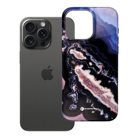 Etui na iPhone 15 PRO MAX Forcell F-Protect Mirage zgodny z MagSafe Military Drop-Test gold island