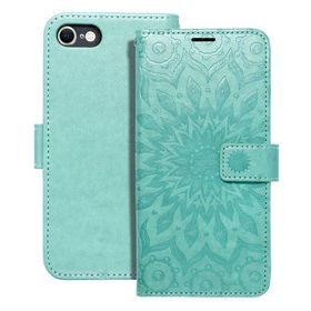 Etui z klapką na iPhone 7 / 8 / SE 2020 / SE 2022 Mezzo Book mandala zielone