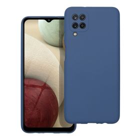 Etui na Samsung A12 Silicone niebieskie