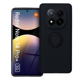 Etui na Xiaomi Redmi Note 14 PRO PLUS 5G Silicone Ring czarne