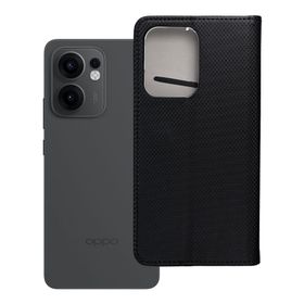 Etui z klapką na Oppo Reno 13F 4G / 5G Smart Case Book czarne