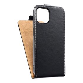 Etui z klapką pionowe na iPhone 13 Slim Flexi Fresh czarne