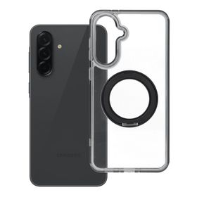 Etui na Samsung A36 Frame Circle Stand zgodne z MagSafe czarne