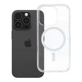 Etui na iPhone 16 PRO Clear Mag Cover Elite (Str / NIEŻÓŁKNĄCY / Camera Control Button) zgodne z MagSafe transparentne