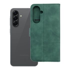 Etui z klapką na Samsung A56 5G Tender Book zielone