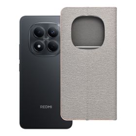 Etui z klapką na Xiaomi Redmi NOTE 15 PRO 5G Luna Book Gold srebrne