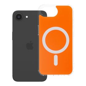 Etui na iPhone 16e (SE4 2025) / 17e Clear Fusion Mag Cover zgodne z MagSafe hermes orange