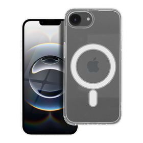 Etui na iPhone 16e (SE 4 2025 Clear Mag Cover (MID) zgodne z MagSafe transparentne
