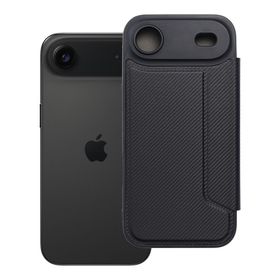 Etui z klapką na iPhone 17 AIR Razor Book czarne
