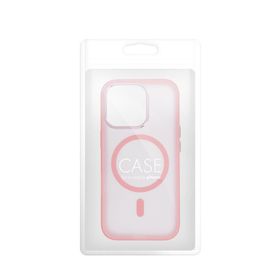 Etui na iPhone 16 PRO Flexline Mag Cover zgodne z MagSafe różowe