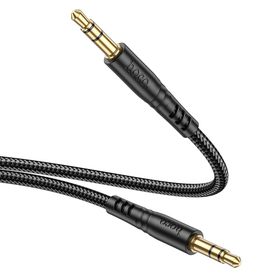 Kabel AUX Jack 3,5 mm do Jack 3,5 mm Hoco 1 m UPA24 czarny