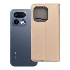 Etui z klapką na Realme 16 PRO Smart Case Book złote