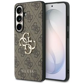 GUESS futerał do SAMSUNG S26 GUHCS26S4GMGBR (4G Big Metal Logo) brązowy