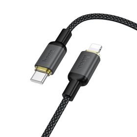 Kabel USB C do Lightning Hoco PD 30W 1 m X128 Benefit czarny