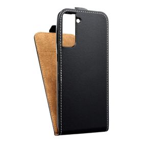 Etui z klapką pionowe na Samsung S21 PLUS Slim Flexi Fresh czarne