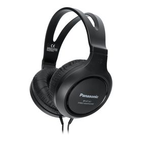 Słuchawki przewodowe nauszne Jack 3,5 mm Panasonic RP-HT161 czarne