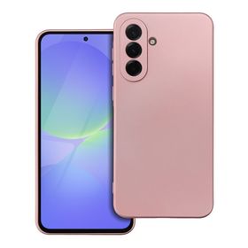 Etui na Samsung A36 5G Metallic różowe