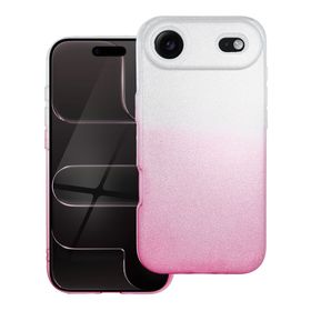 Etui na iPhone 17 AIR Shining transparentne różowe