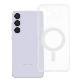 Etui na Samsung S25 FE / S26 FE Clear Mag Cover (Str) zgodne z MagSafe transparentne