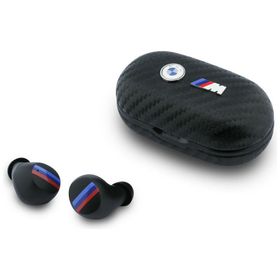 Słuchawki bezprzewodowe douszne ENC BMW TWS Carbon Metal Logo BMW001141 czarne