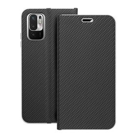 Etui z klapką na Xiaomi Redmi NOTE 10 / 10S Luna Book Carbon czarne
